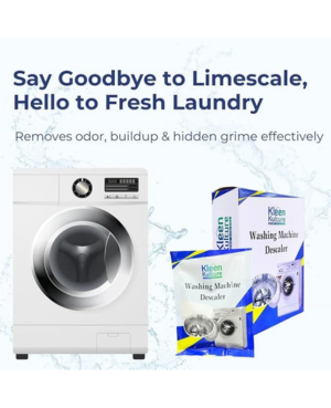 Washing Machine Cleaner Descaler Powder | 2 Boxes (4 x 100g Each)